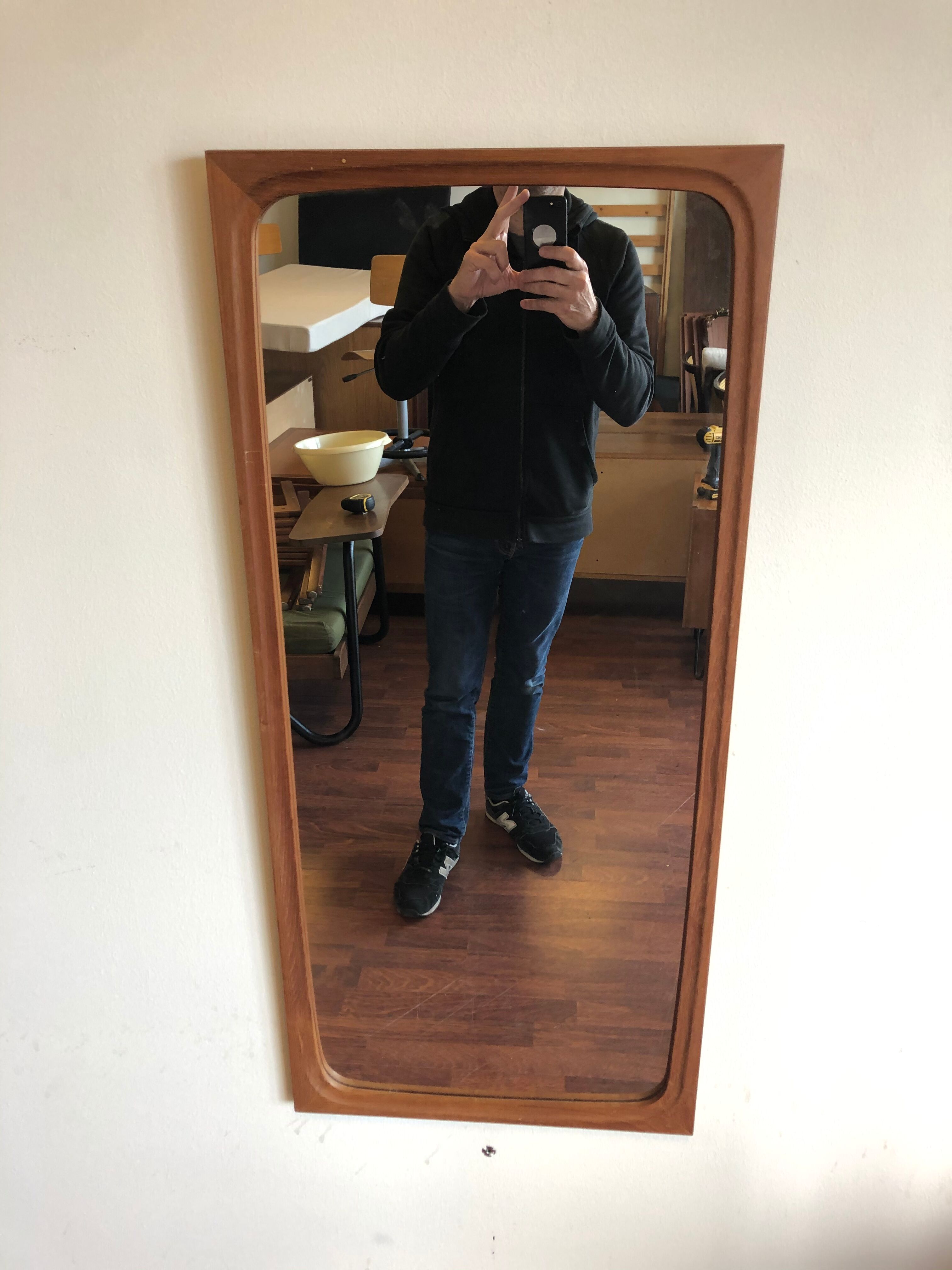 Scandinavian Mirror 47x101cm