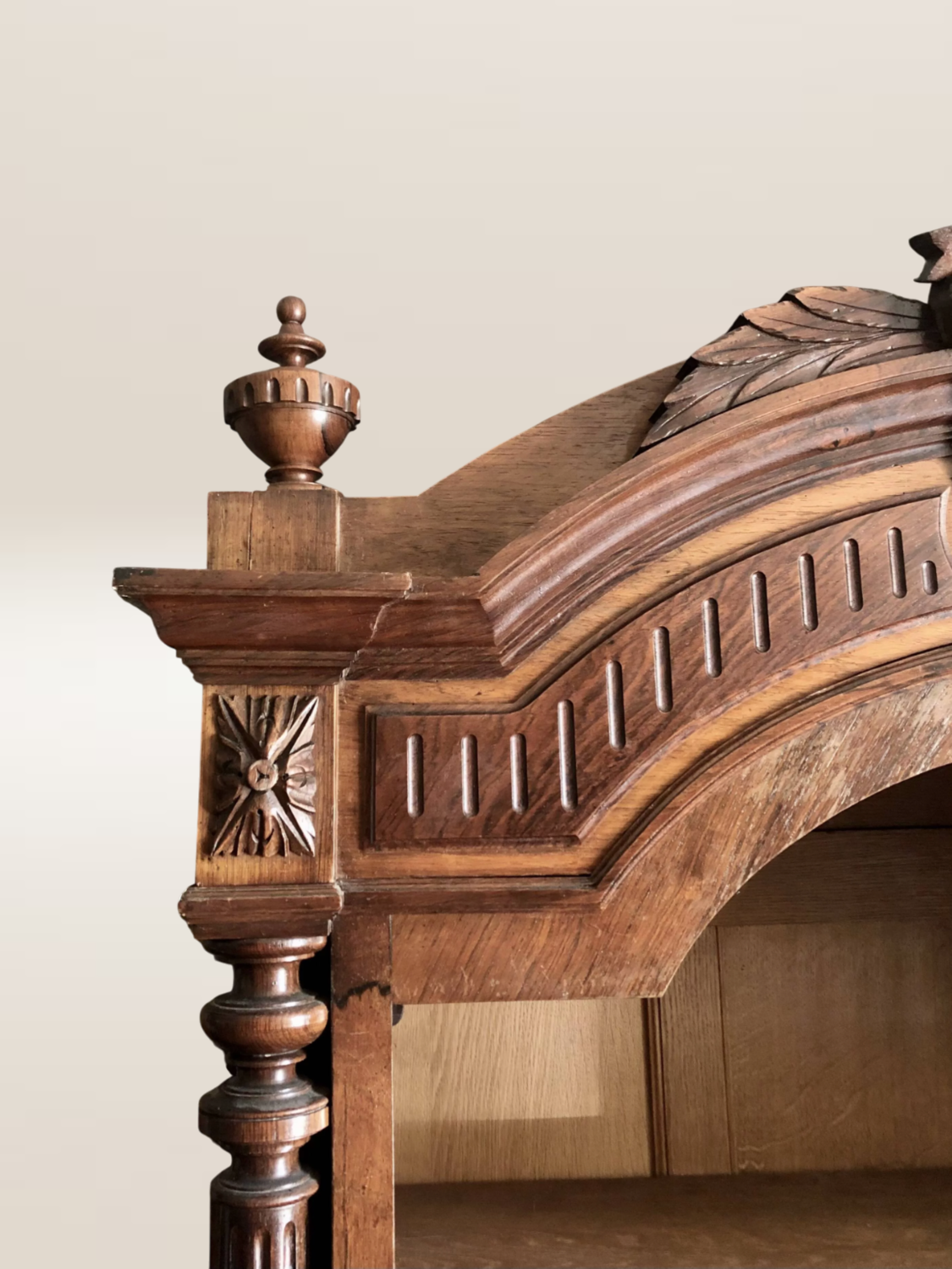 Solid wood and veneer library