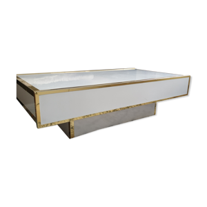 table basse bois laqué