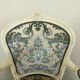 Fauteuil vintage de style Louis XV