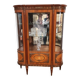 Vitrine de style Louis XVI ,réalisation XXèm ,signée ébénisterie JP Ehalt de très belle qualité .