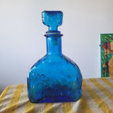 Brutalist-style bumpy decanter
