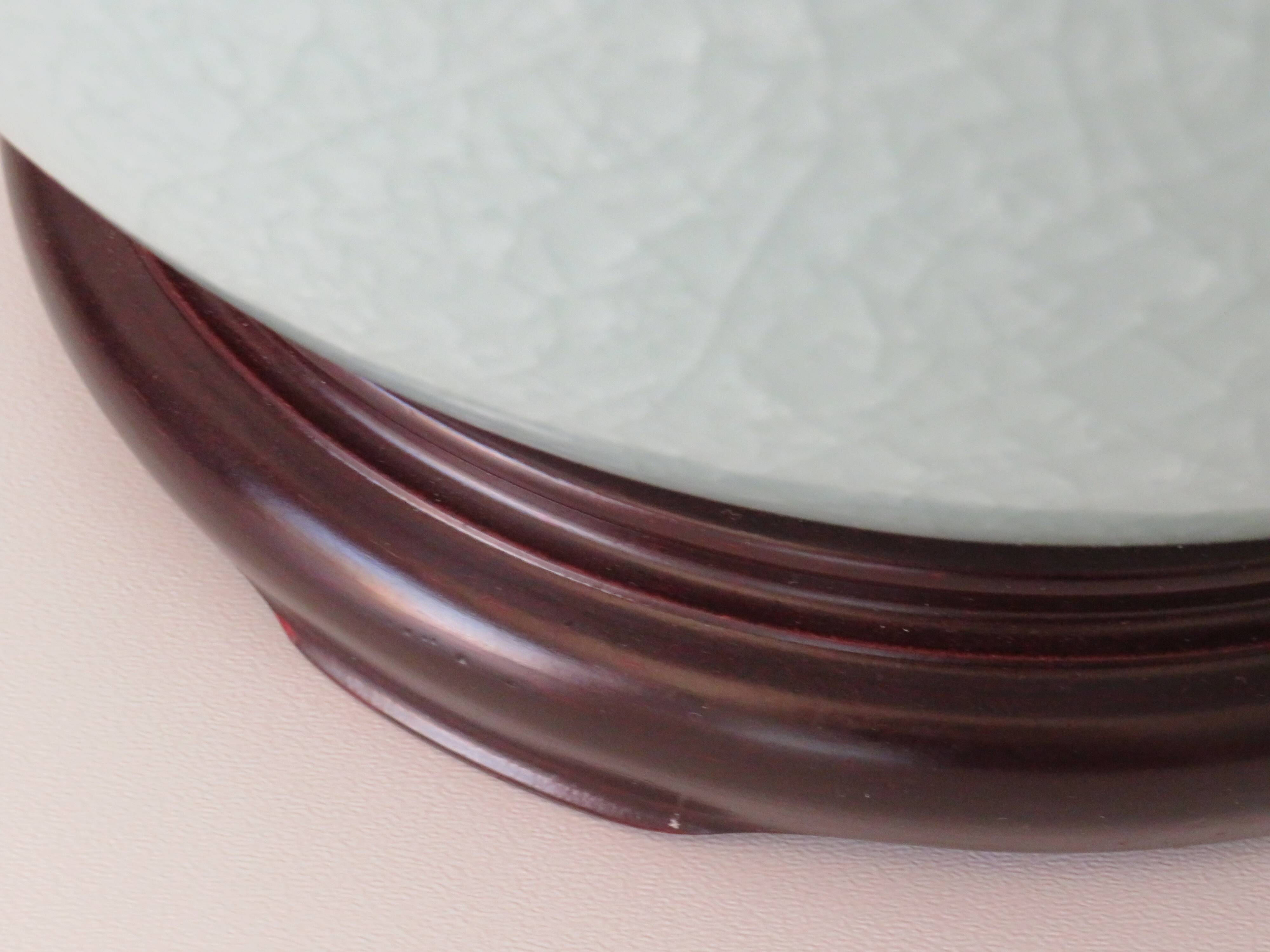 Celadon-colored cracked ceramic table lamp with new personalized lampshade.