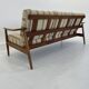Canapé 3 places danois en teck par Arne Vodder pour France & Son, années 1960