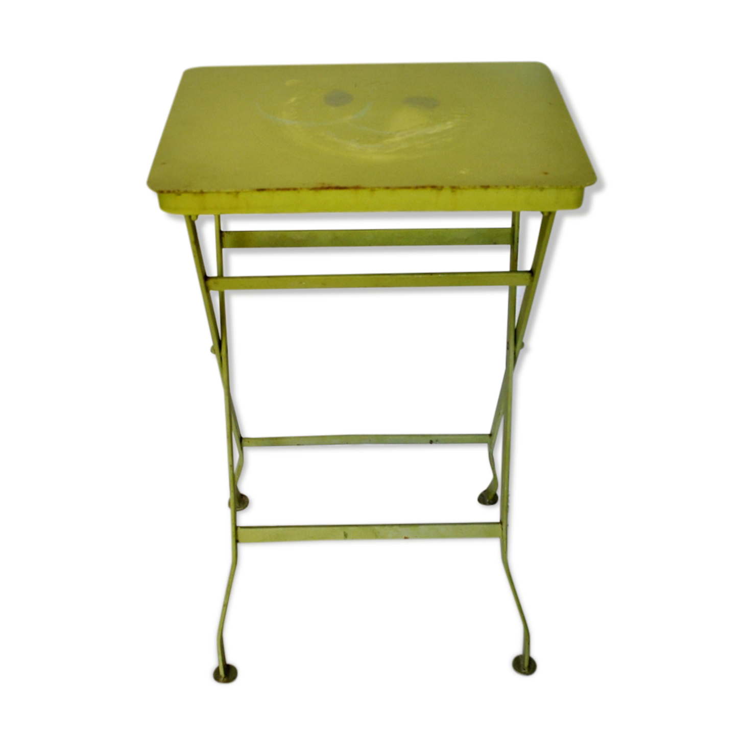 Small folding garden table