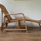 Chaise longue rotin