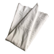 Nappe ronde blanche brodée en coton