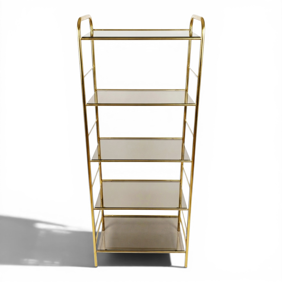 Étagère italienne style Hollywood Regency - Circa 1970