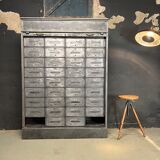 Furniture with flap and steel curtain circa 1930