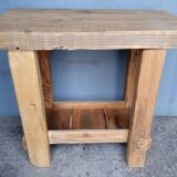Workbench 90cm old solid wood