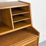 Secrétaire en teck de Chr. Møller, années 1960