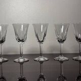 5 Verres Saint Louis Modèle Cerdagne