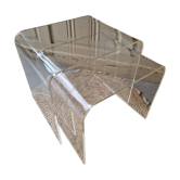 Tables gigognes en plexiglas transparent – David Lange – Design