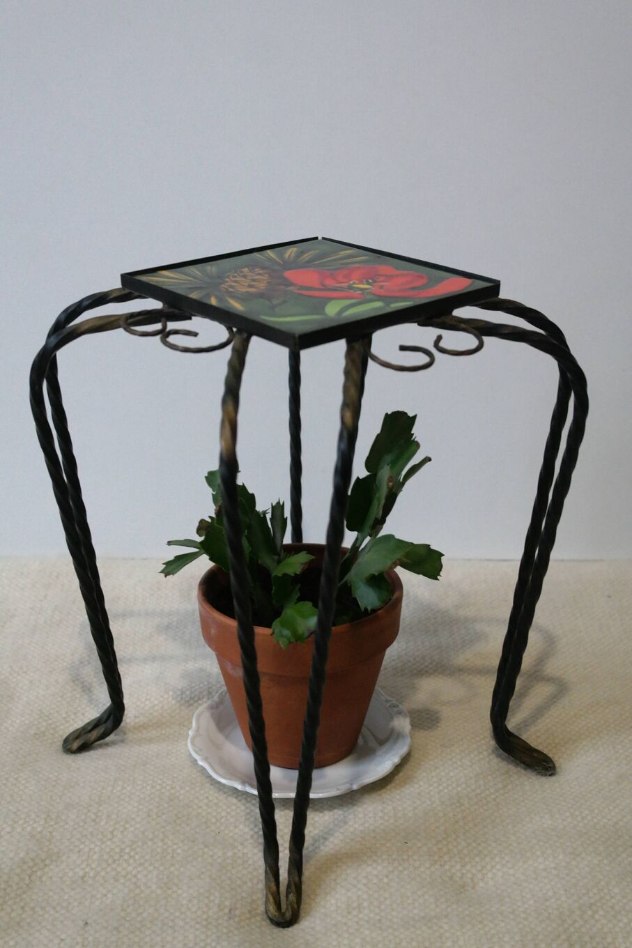 Porte plante Vallauris fer Selency Porte plante Vallauris fer Selency