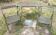 Verhaeghe vintage military set 1 table + 2 chairs