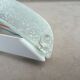 Wall lamp Demi-Lune Drimmer in worked glass 40 cm