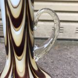 Murano glass pitcher by Carlo Moretti, 1960s