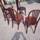 5 bistro chairs and 1 stool