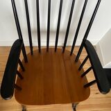 Vintage Scandinavian design rocking chair