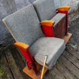 Pair of cinema seats