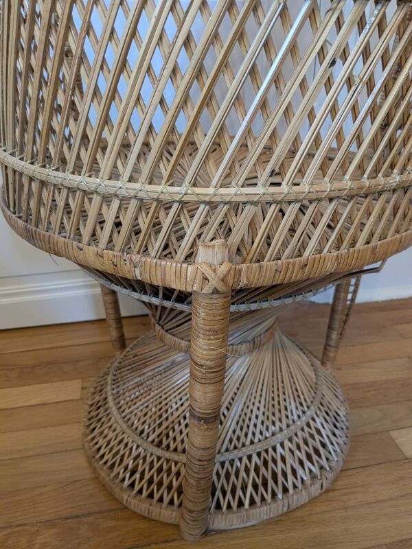 Fauteuil en rotin Emmanuelle