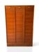 Vintage 1960s/1970s Filing Cabinet with 3 Curtains