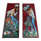 Set of 2 vintage wall decoration ceramics