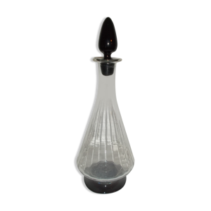 Carafe à vin verre pied
