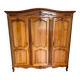 Three-door wardrobe in Regency style