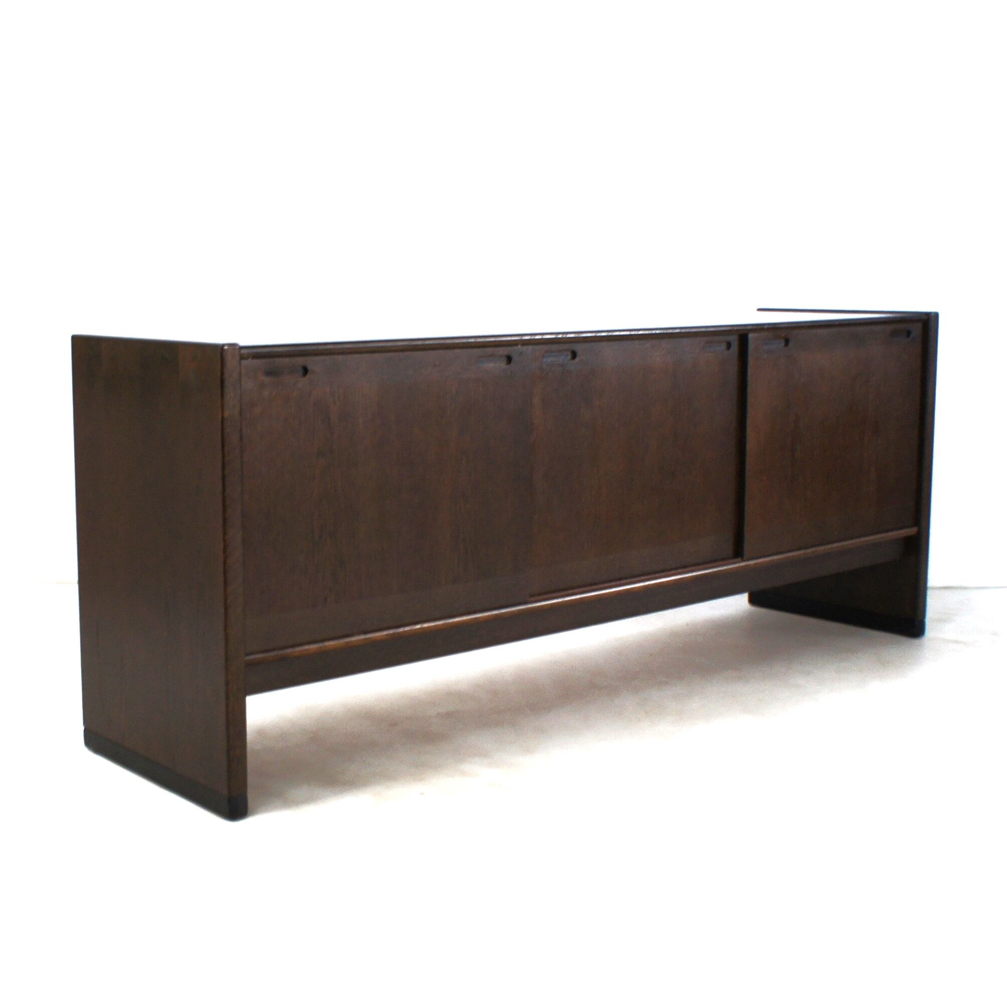 Scandinavian smoked oak sideboard, Skovby