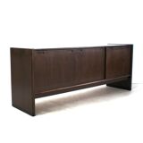 Scandinavian smoked oak sideboard, Skovby