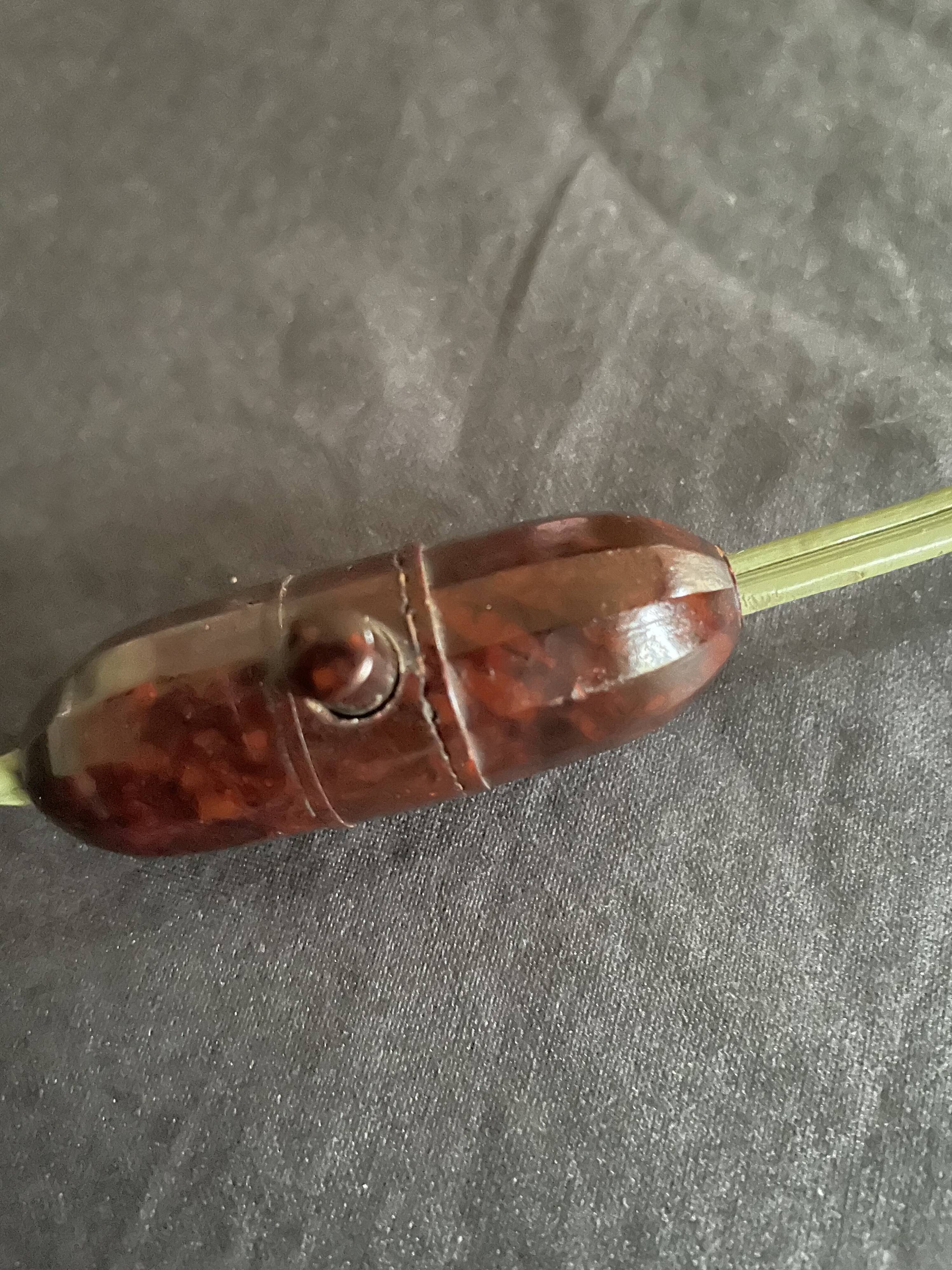 Art deco chrome mushroom lamp