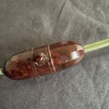 Art deco chrome mushroom lamp