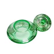 Art Deco candy dish from Moser, former Czechoslovakia, 1960s