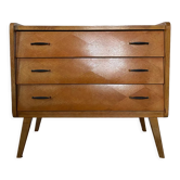 Commode vintage pieds compas années 60