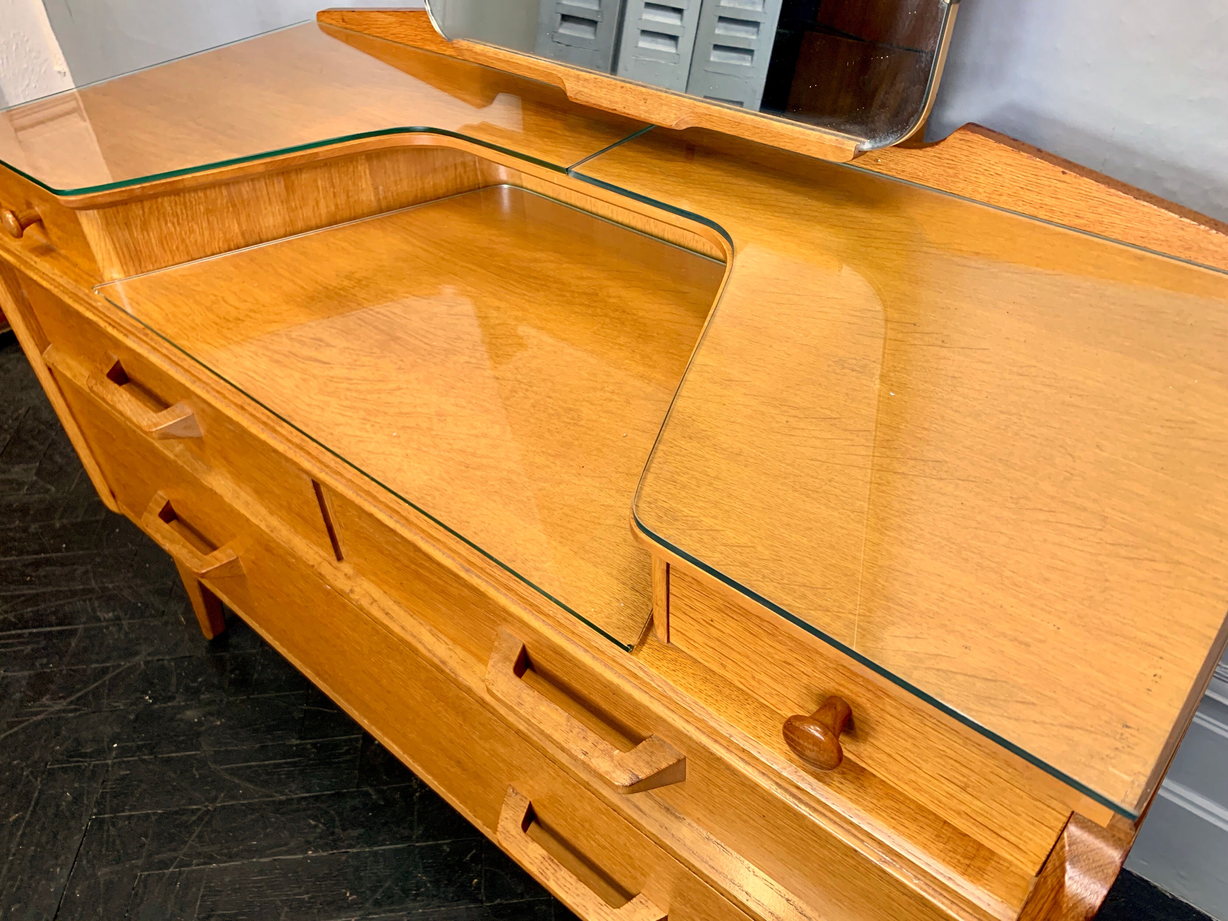 G Plan Dressing Table with Mirror #D50