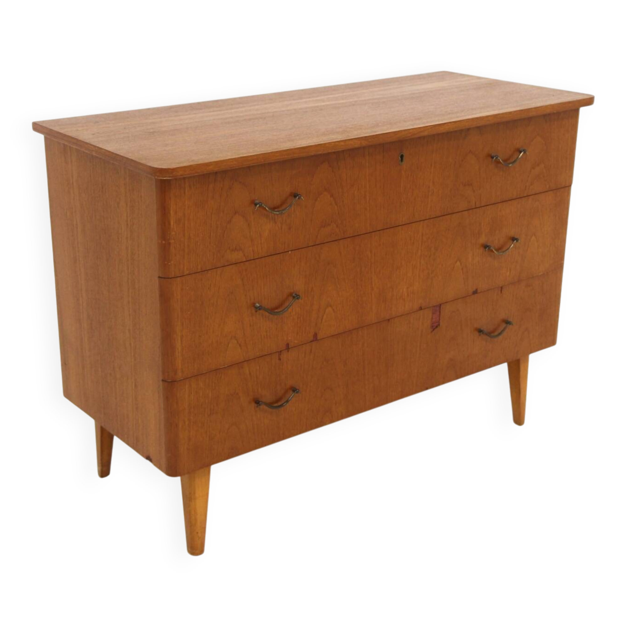 Scandinavian teak chest of drawers, Sweden, 1960