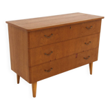Scandinavian teak chest of drawers, Sweden, 1960