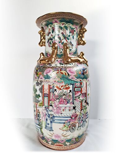 Vase en porcelaine de Chine Qianlong (1736–1795)