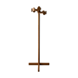 Porte-manteau vintage en bois Hank Loewenstein – porte-manteau sculptural des années 1970