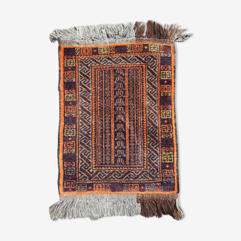 Tapis en laine fait main Malayer, Iran 51x85 cm