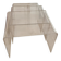 Roche Bobois trio of nesting tables in Altuglass