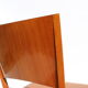 Ensemble de six chaises de différents types de bois