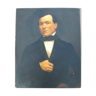 Portrait d'homme XIXeme