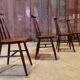 Lot de 4 chaises baumann