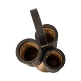 Modernist wine rack, flower stand, bottle rack, Denmark 1970s.