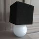 Opaline ball lamp Art Deco
