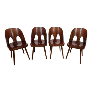 Set de 4 chaises de salle