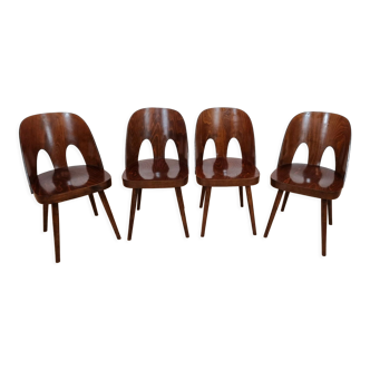 Set of 4 dining chairs by Oswald Haerdtl