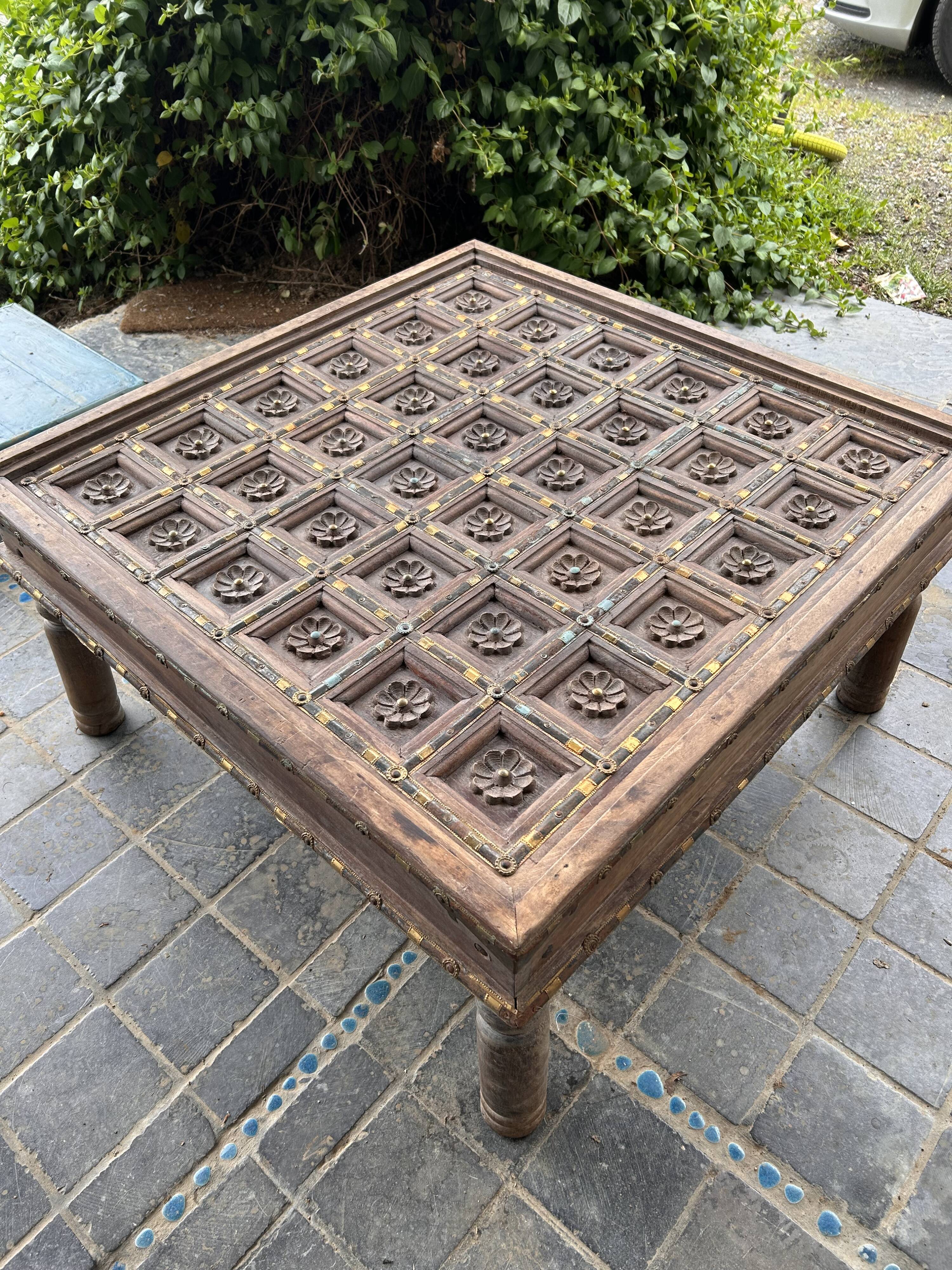 Indian coffee table